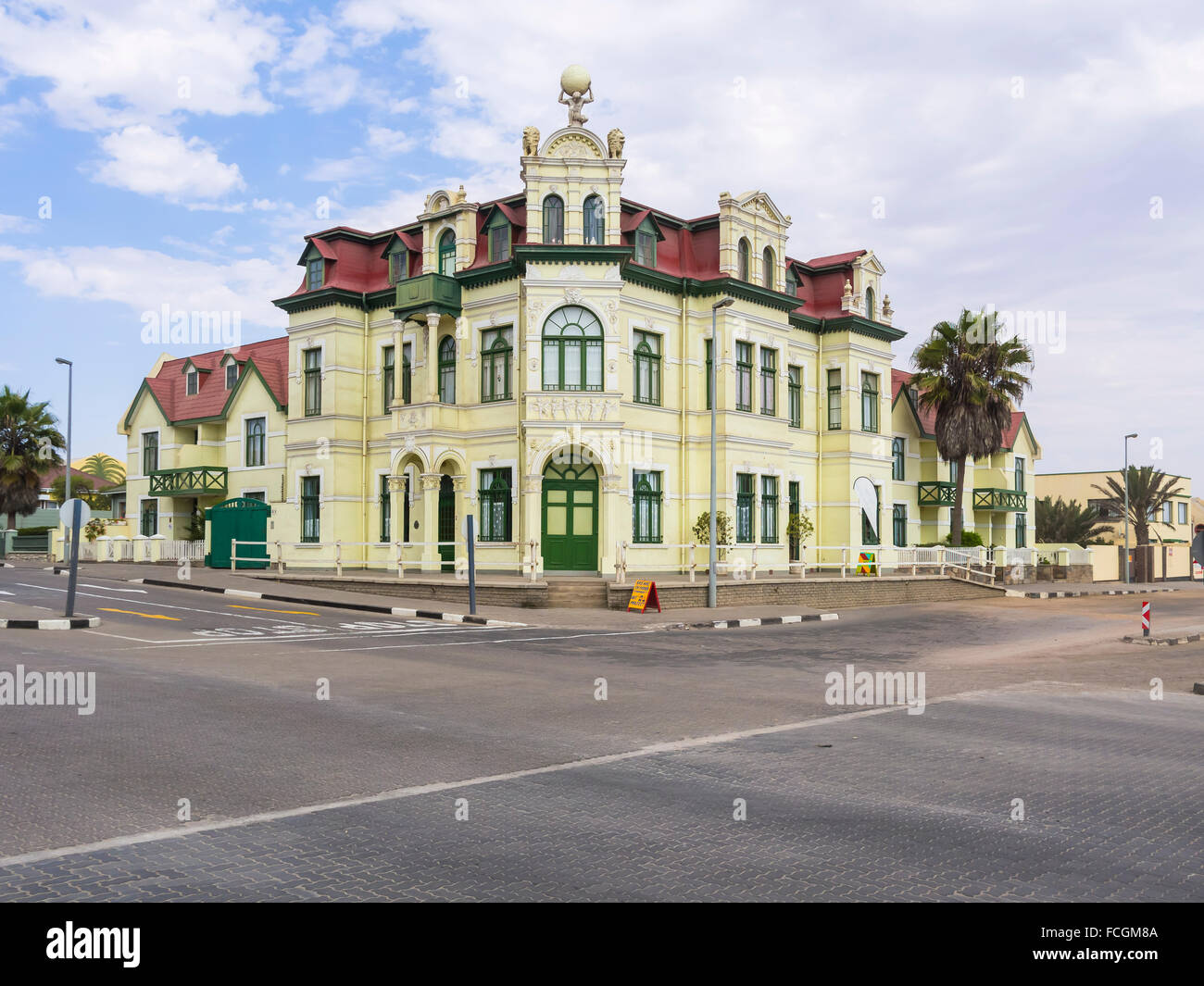 Namibia-Swakopmund Hohenzollern-Haus Stockfoto