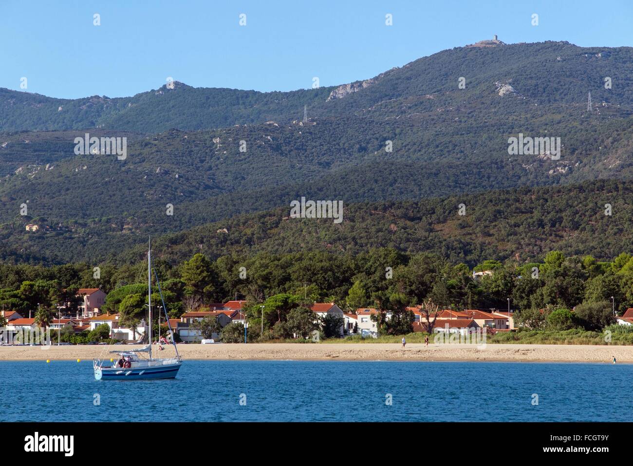 ABBILDUNG PYRENÄEN ORIENTALES (66), LANGUEDOC ROUSSILLON, FRANKREICH Stockfoto