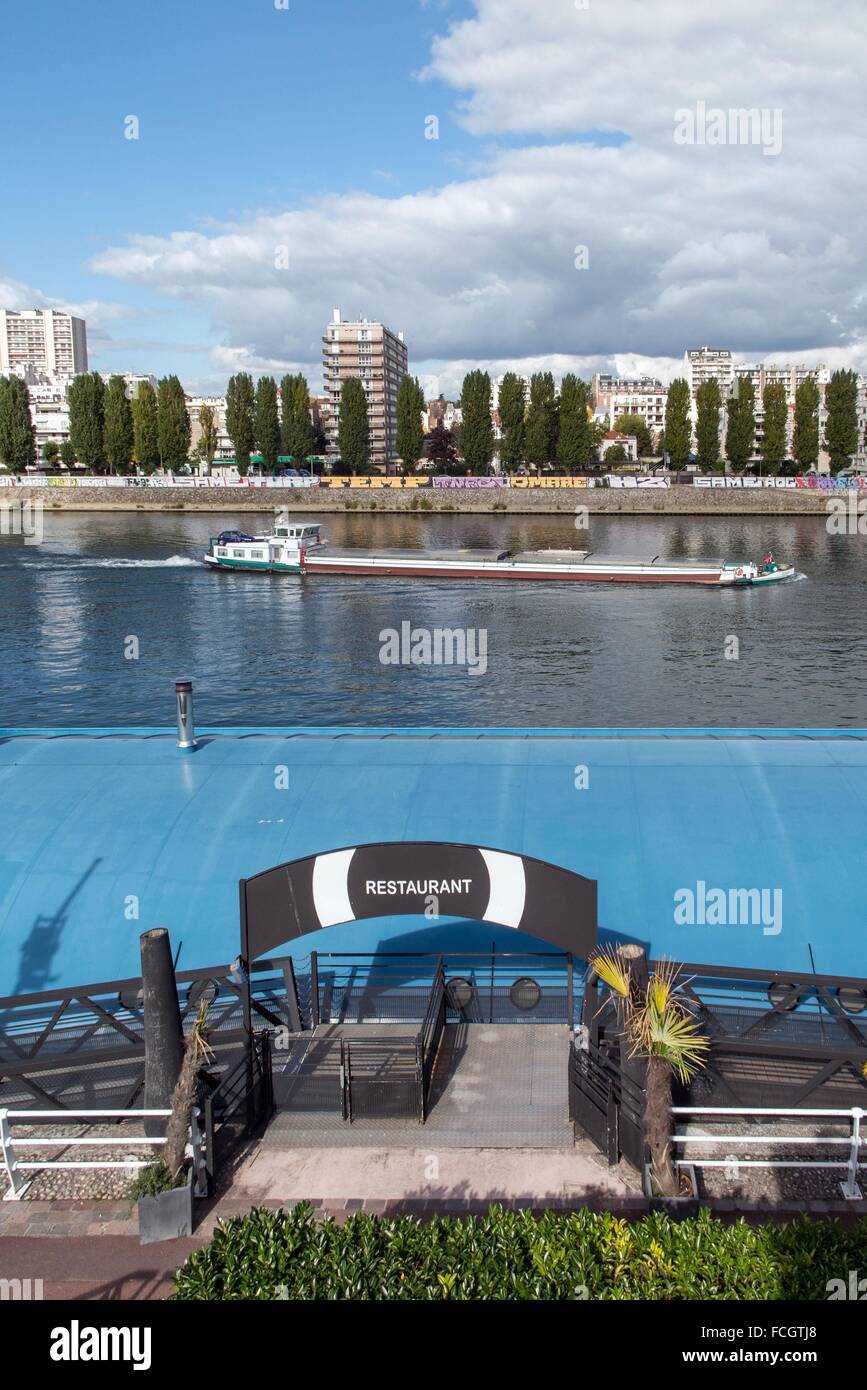 ABBILDUNG LEVALLOIS PERRET, (92) HAUTS DE SEINE, ILE DE FRANCE, FRANKREICH Stockfoto