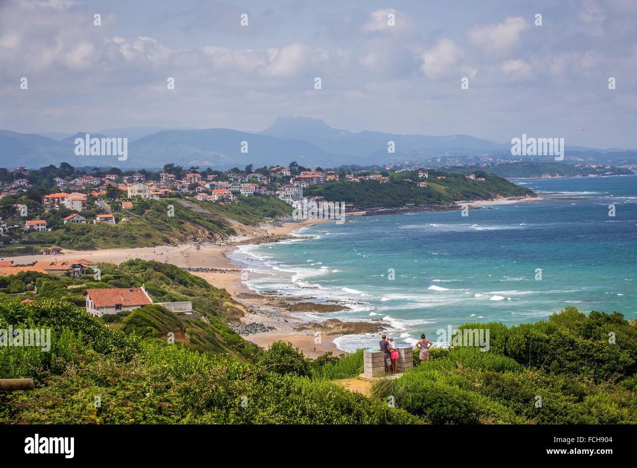 ABBILDUNG BASKENLAND, PYRENEES-ATLANTIQUES, AQUITAINE, FRANKREICH (64) Stockfoto