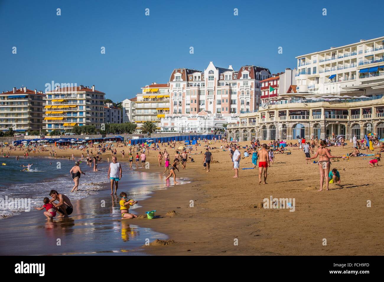 ABBILDUNG BASKENLAND, PYRENEES-ATLANTIQUES, AQUITAINE, FRANKREICH (64) Stockfoto