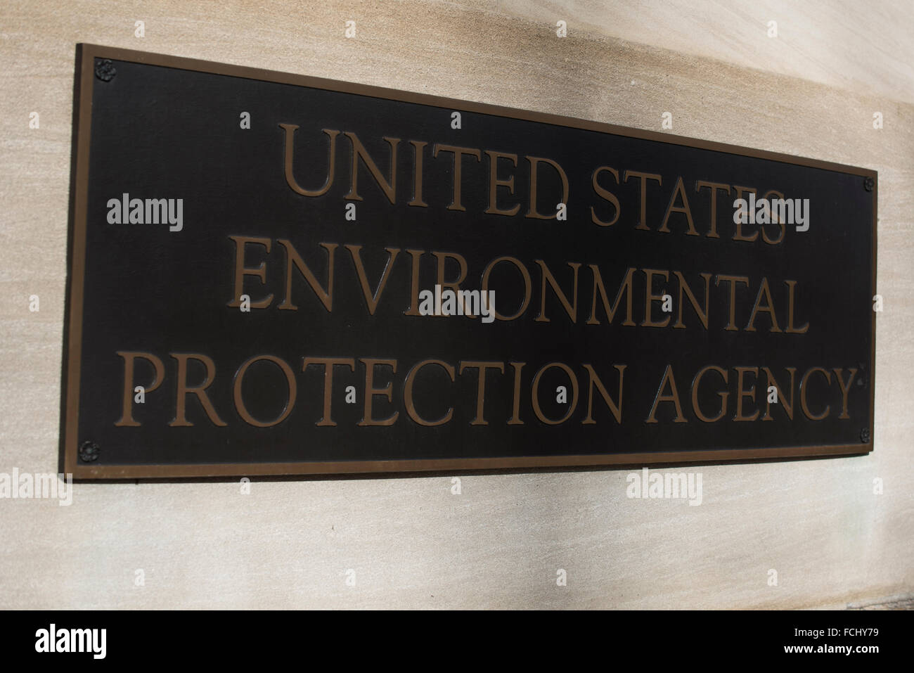 United States Environmental Protection Agency Gebäude Zeichen Stockfoto