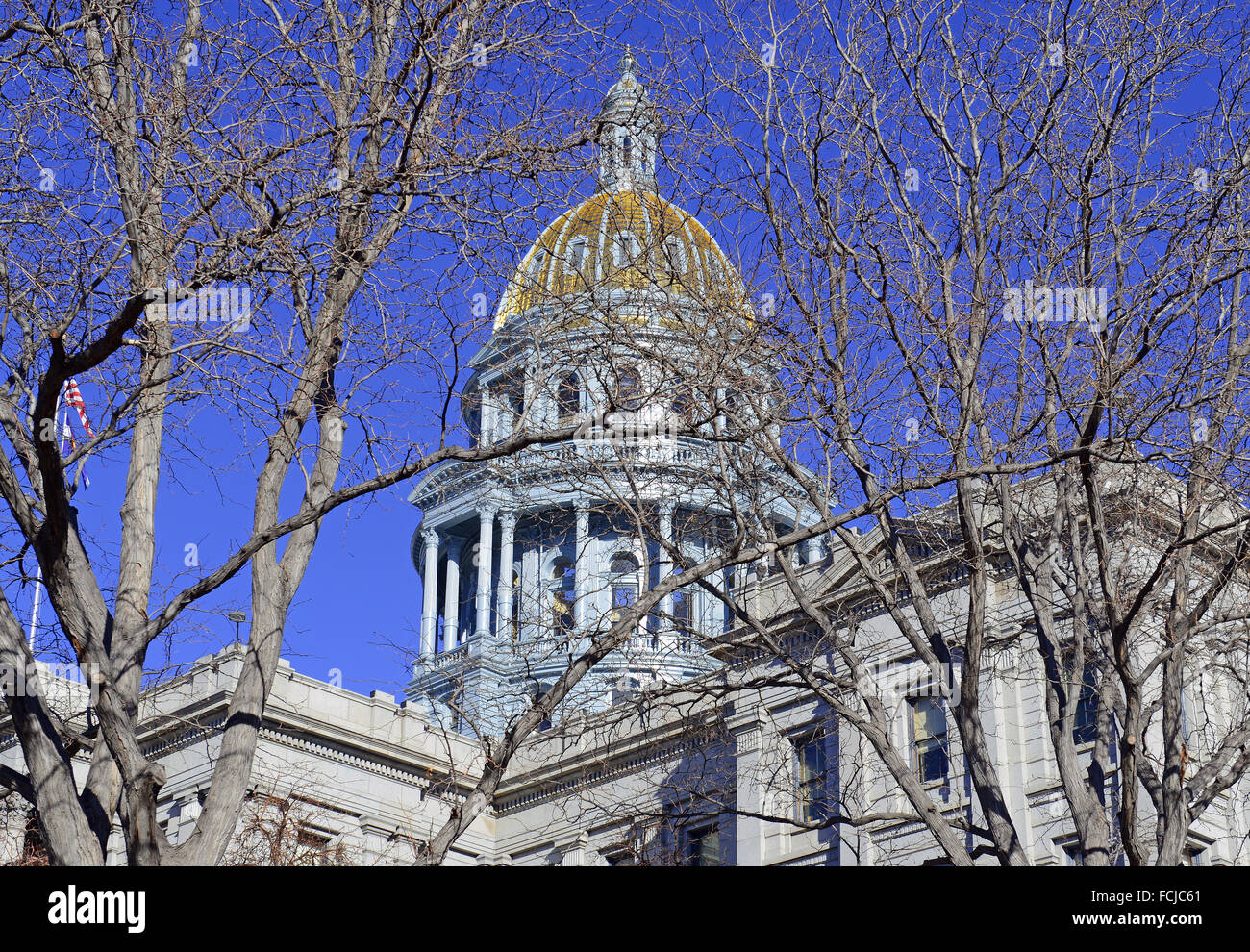 Colorado State Capitol Building, Heimat der UNO-Generalversammlung, Denver. Stockfoto