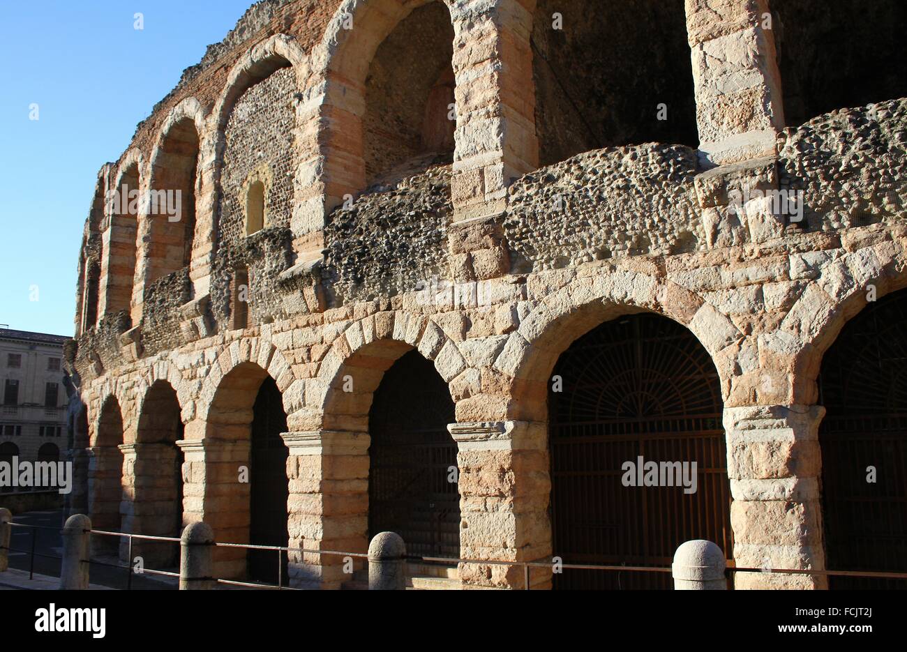 Arena von Verona (Arena di Verona). Verona, Italien Stockfoto