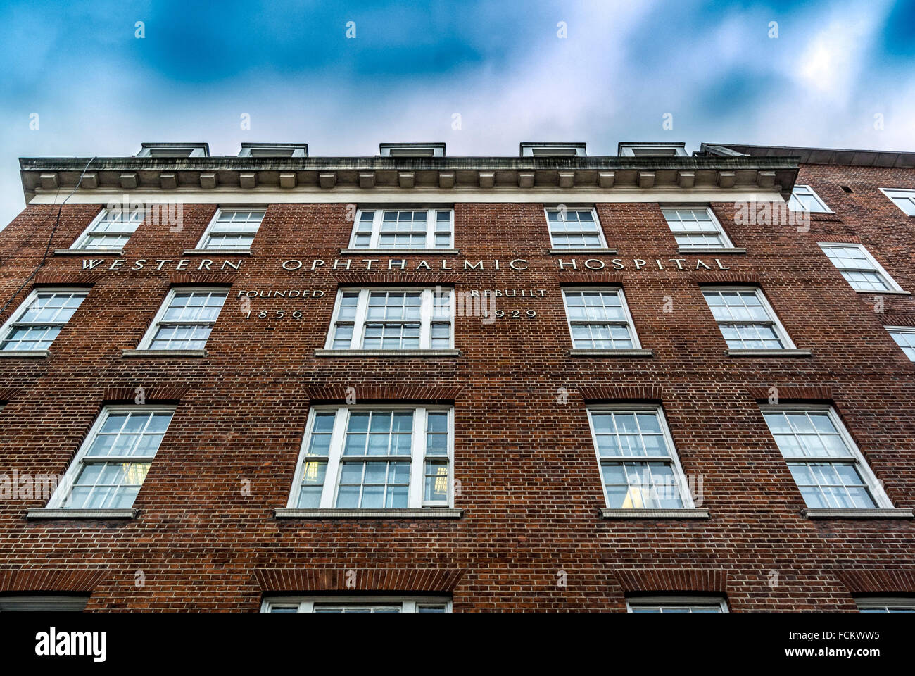 Die westlichen Eye Hospital, London, UK. Stockfoto