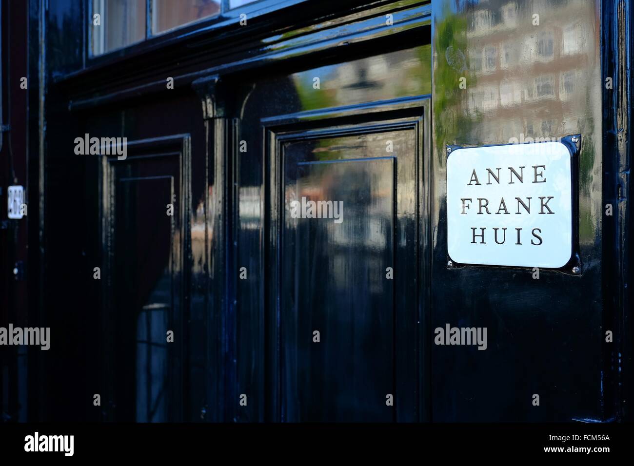 Anne Frank Haus, Amsterdam, Niederlande, Europa Stockfoto