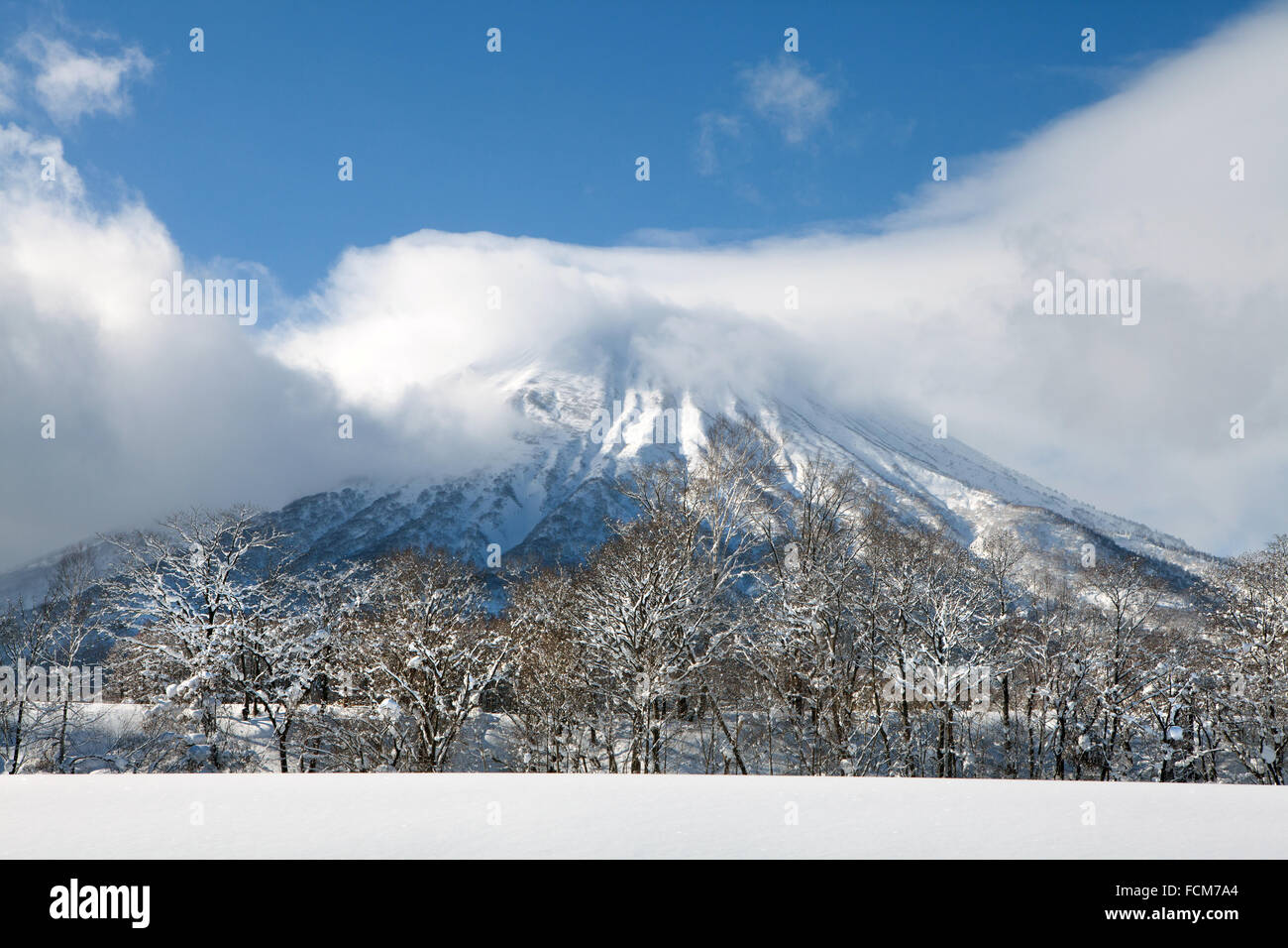 Mount Yotei, Niseko, Hokkaido, Japan Stockfoto