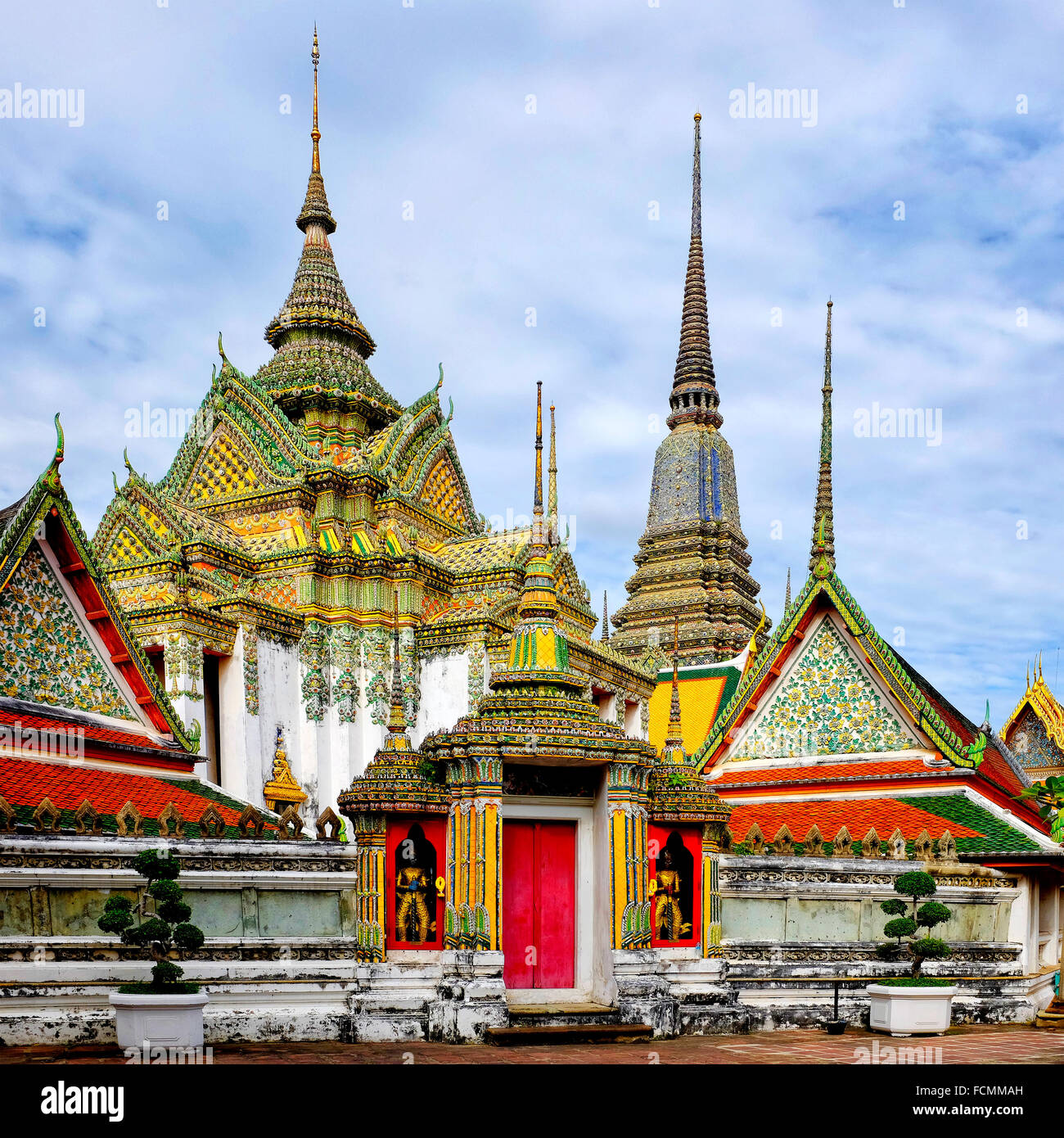 Phra Mondob des Wat Pho, Bangkok, Thailand Stockfoto