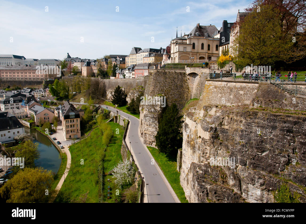 Luxemburg-Stadt Stockfoto