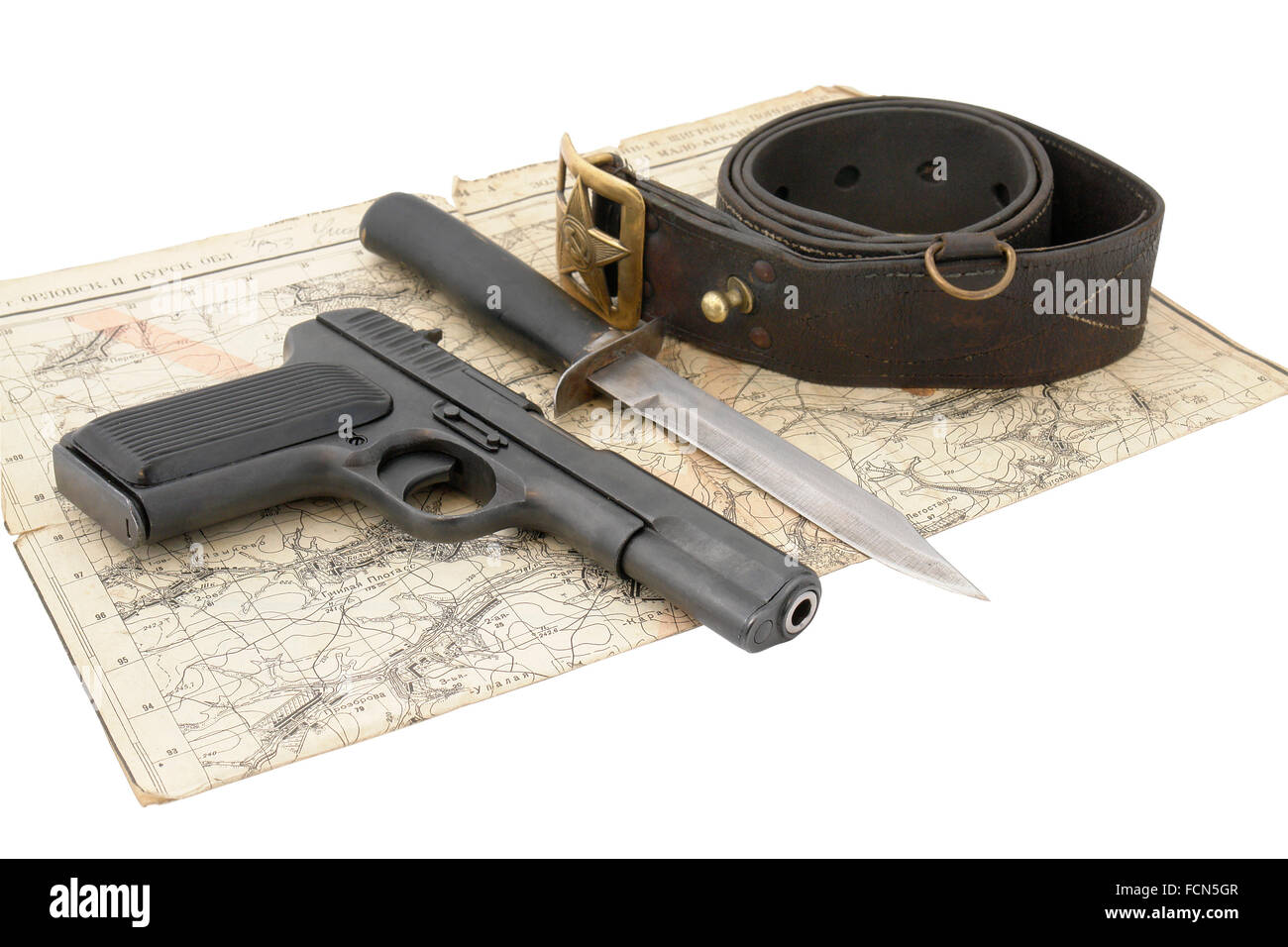 Sowjetarmee Pfadfinder Munition. Ehemaligen UdSSR Stockfoto