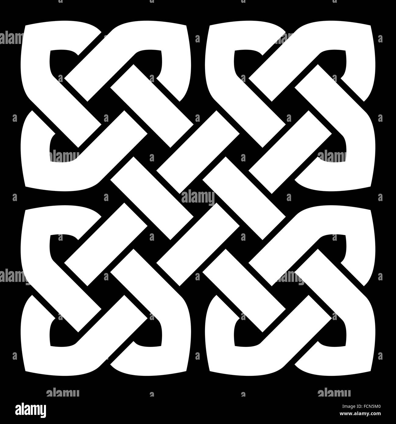 Keltischer knoten kreuz design Fotos und Bildmaterial in hoher
