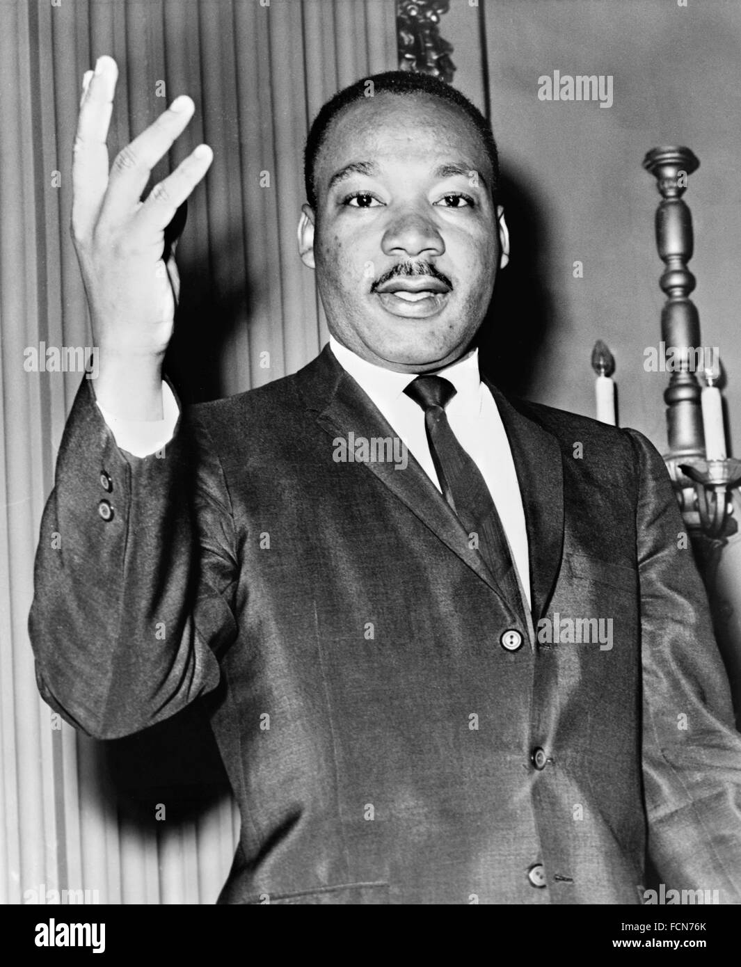 Dr. Martin Luther King Jr. im Jahre 1964 Stockfoto