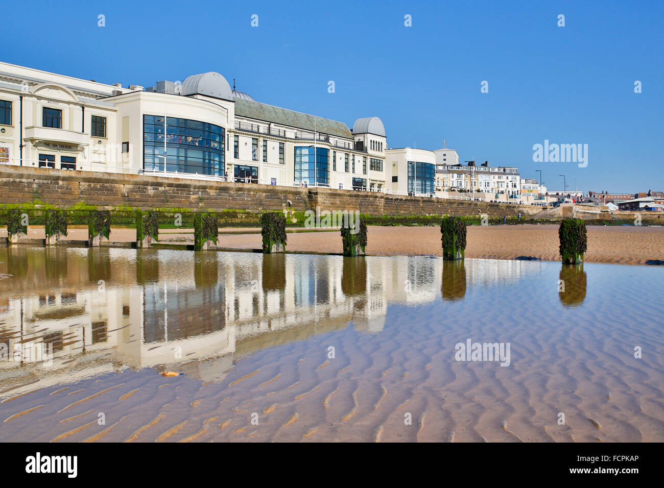 Bridlington; Strand und Spa; Yorkshire; UK Stockfoto