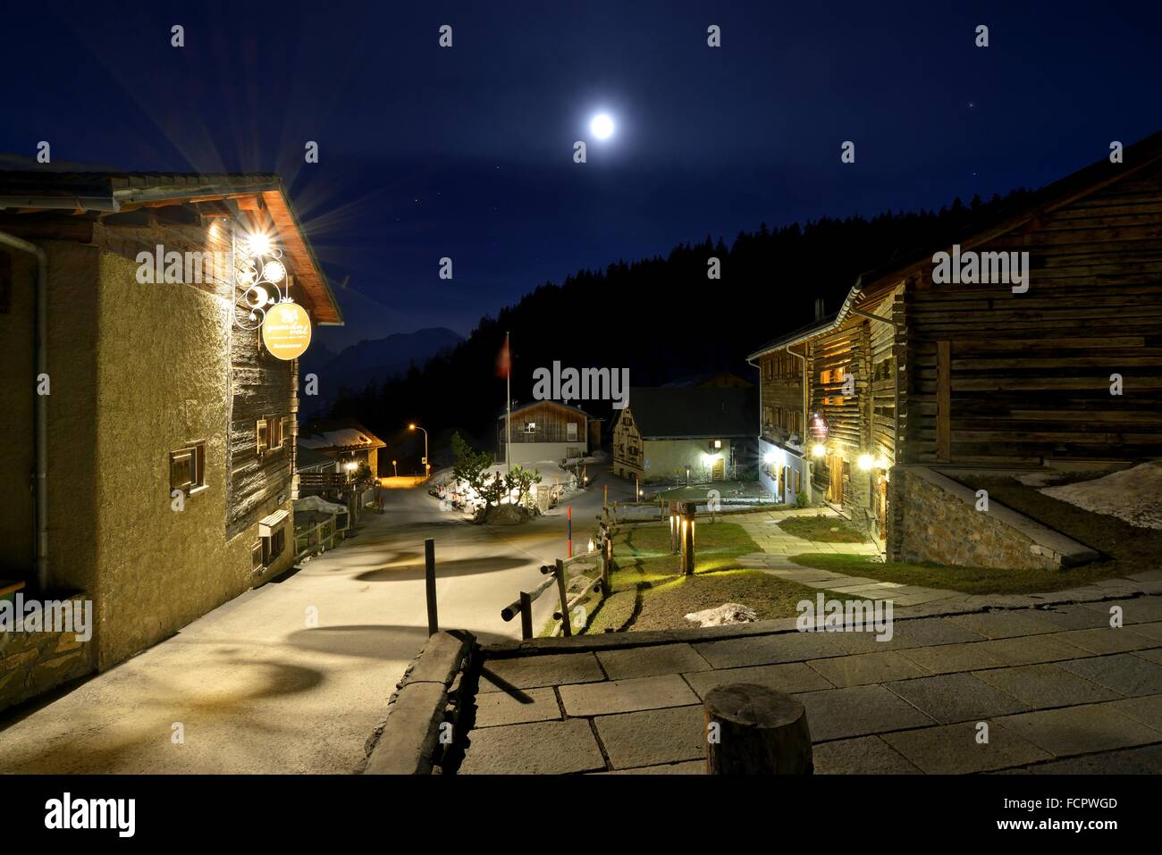 Hotel Guarda Val, Lenzerheide, Schweiz Stockfoto