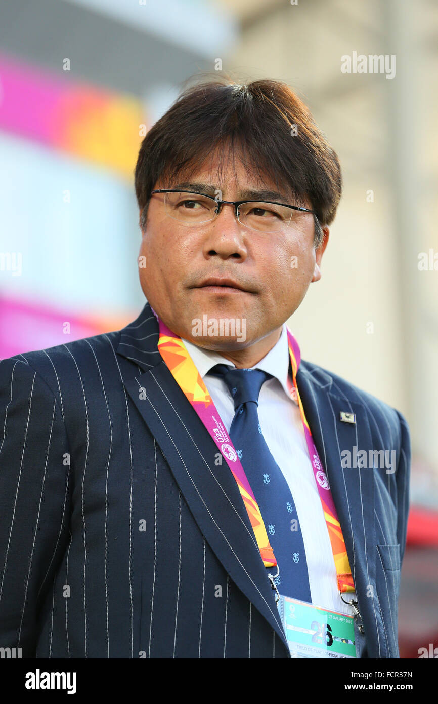 Doha, Katar. 22. Januar 2016. Makoto Teguramori (JPN) Fußball AFC U23
