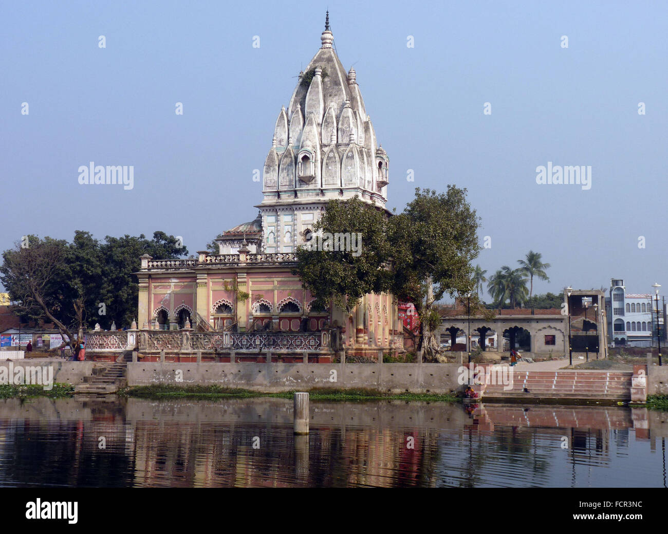 Hindu-Göttin-Tempel in Darbhanga, Indien Stockfoto