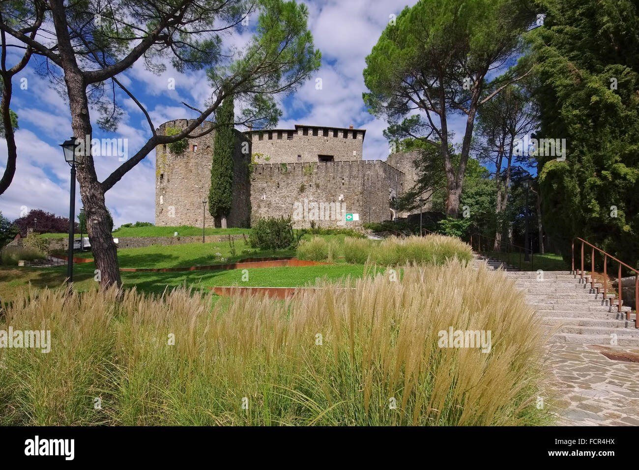 Gorizia in Italien, sterben Burg - Gorizia in Italien, das Schloss Stockfoto