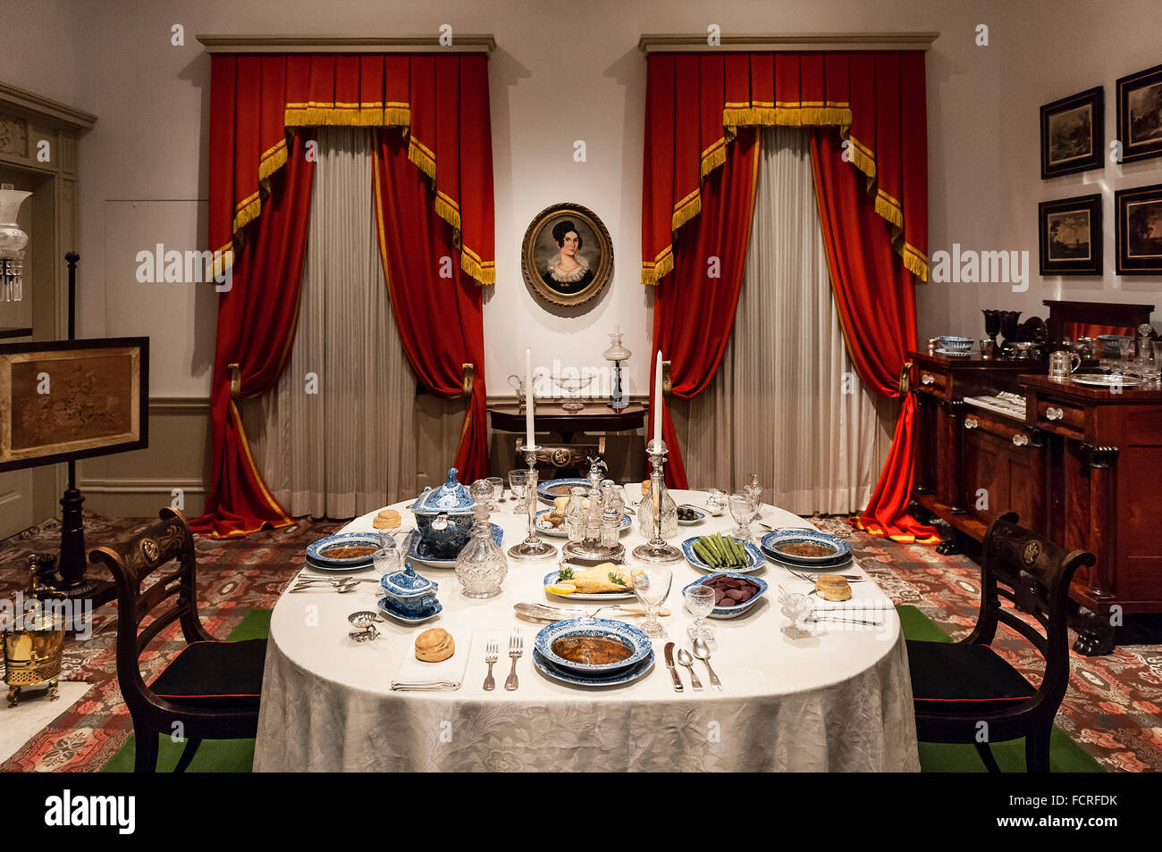 Winterthur Decorative Arts Museum und Gärten, Delaware, USA Stockfoto