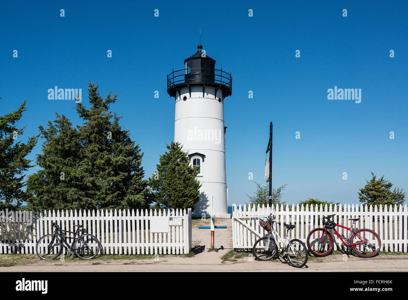 Osten Chop Leuchtturm, Oak Bluffs, Martha's Vineyard, Massachusetts. 1878 Stockfoto