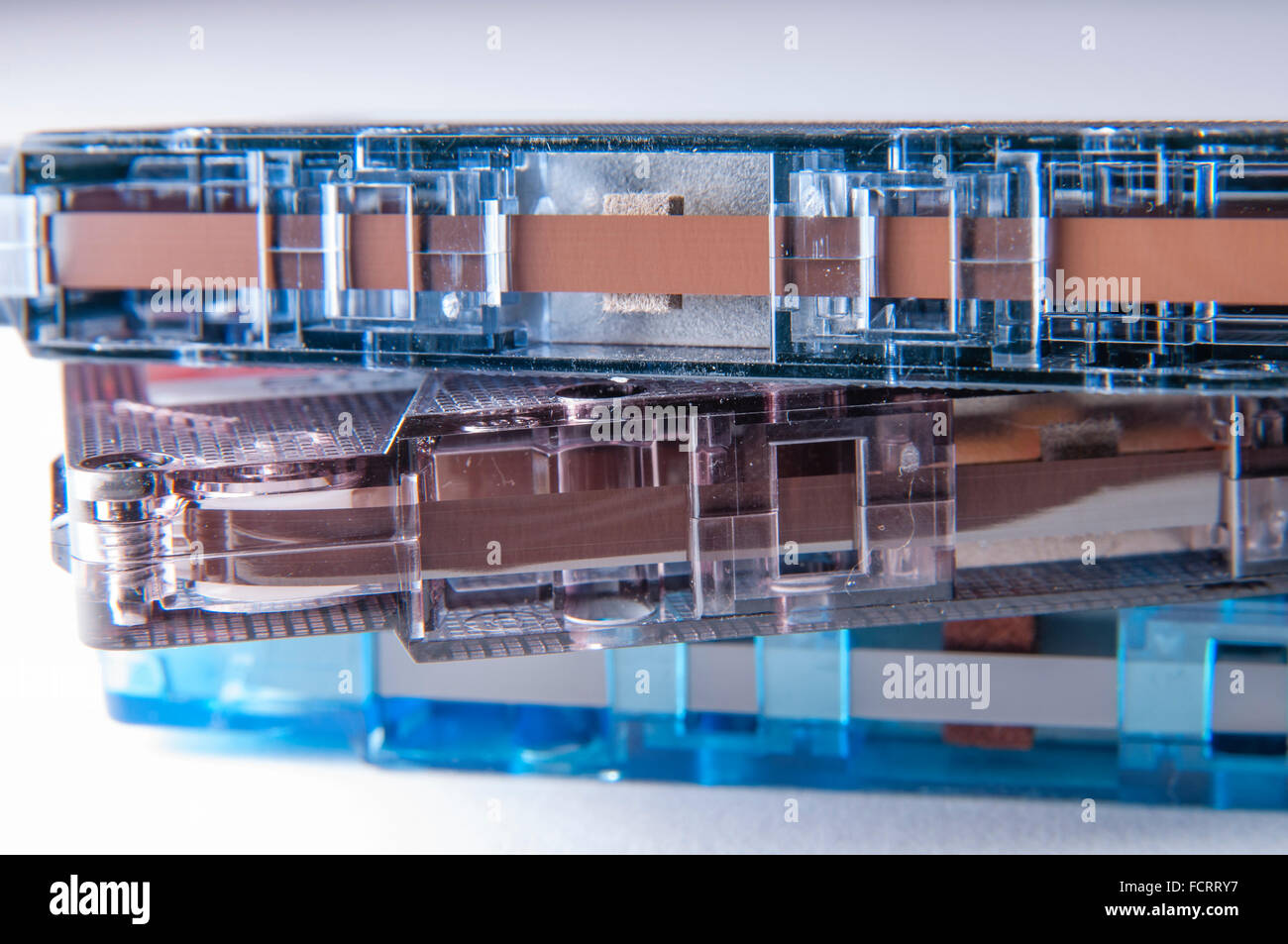 1980er Jahre Kassetten Stockfoto