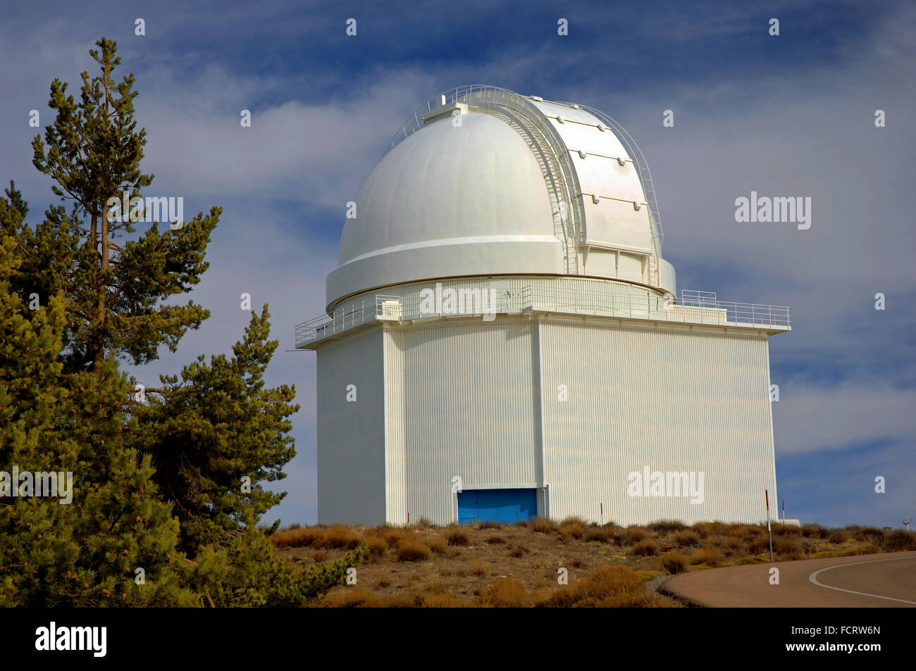 Calar Alto Sternwarte (Deutsch-Spanisch), Provinz Almeria, Region von Andalusien, Spanien, Europa Stockfoto