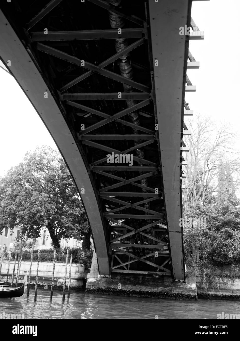 Academia Brücke über den Canal Grande, Venedig, Italien Stockfoto