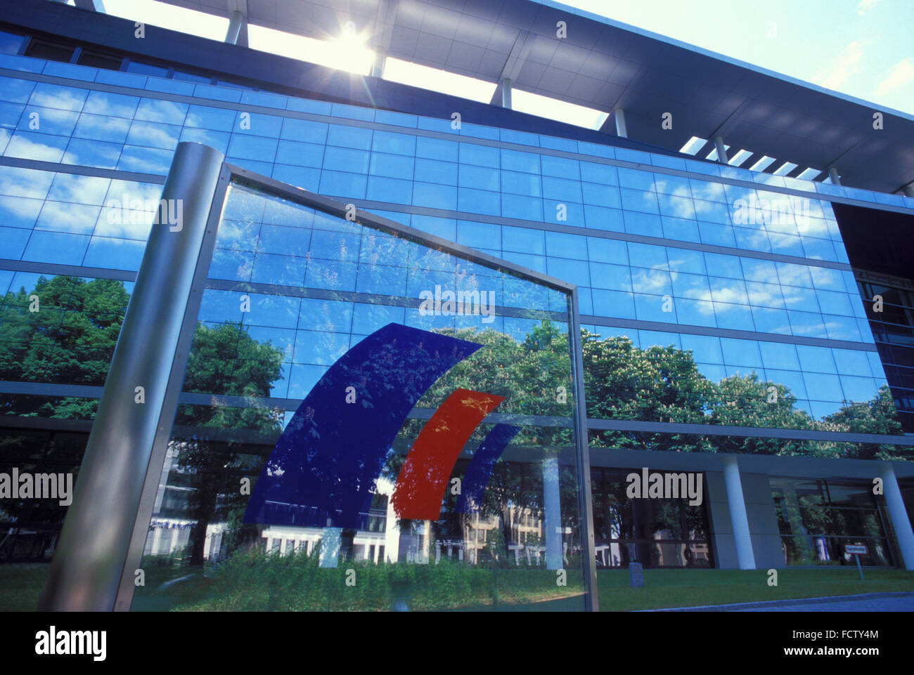 DEU, Deutsch, Bonn, Hauptsitz der Deutschen Postbank an der Friedrich-Ebert-Allee.  DEU, Deutschland, Bonn, Zentrale der Deutsc Stockfoto