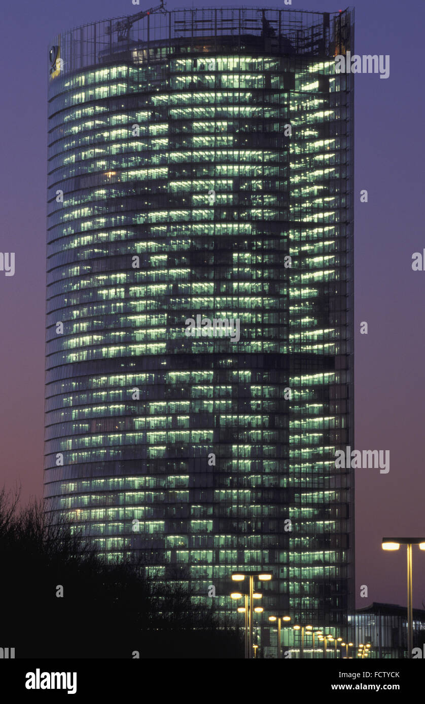 DEU, Deutschland, Bonn, Posttower der Deutschen Post AG.  DEU, Deutschland, Bonn, der Posttower der Deutschen Post AG. Stockfoto