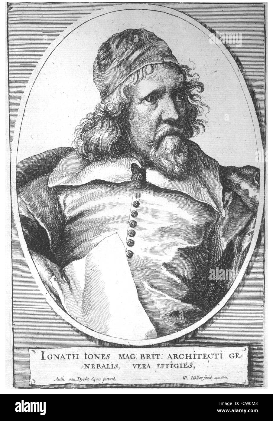 Architekt INIGO JONES (1573-1652) Englisch Stockfoto