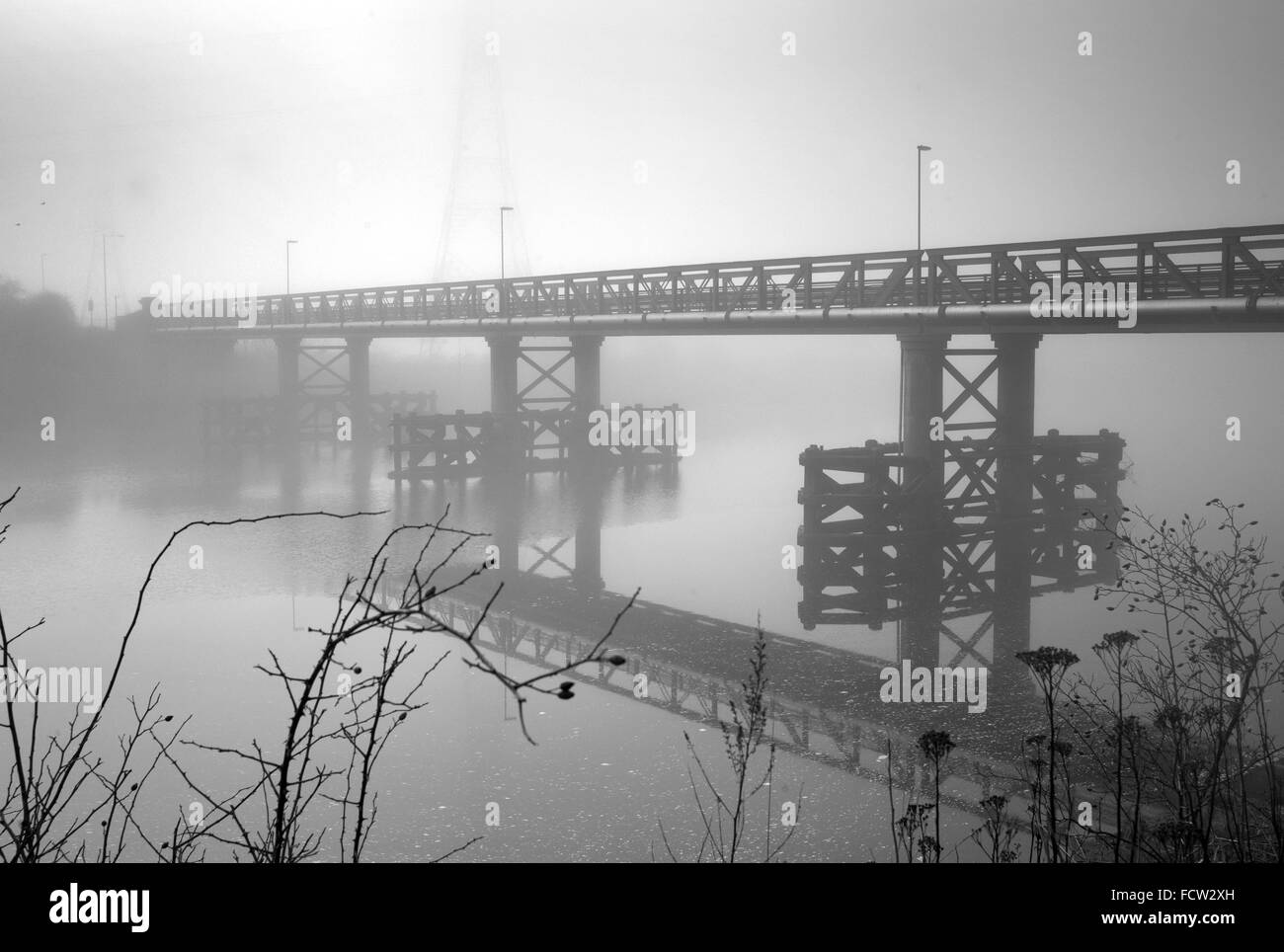 Newburn Brücke, Tyne and Wear Stockfoto