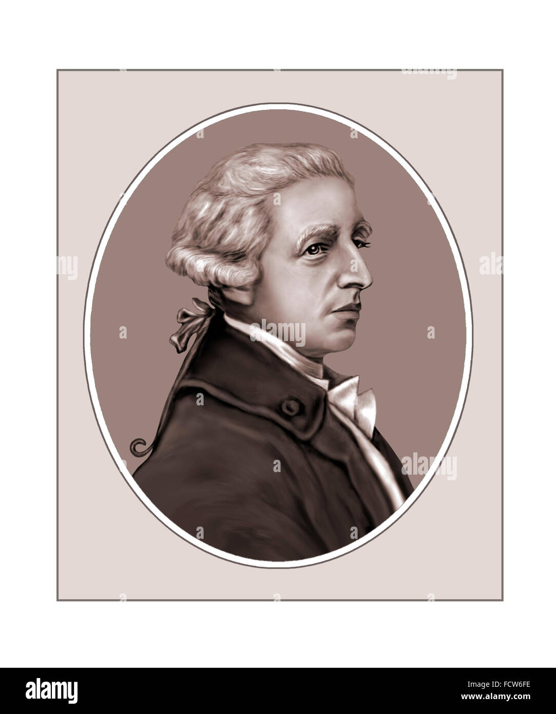 William Hamilton, Diplomat, Antiquar Stockfoto