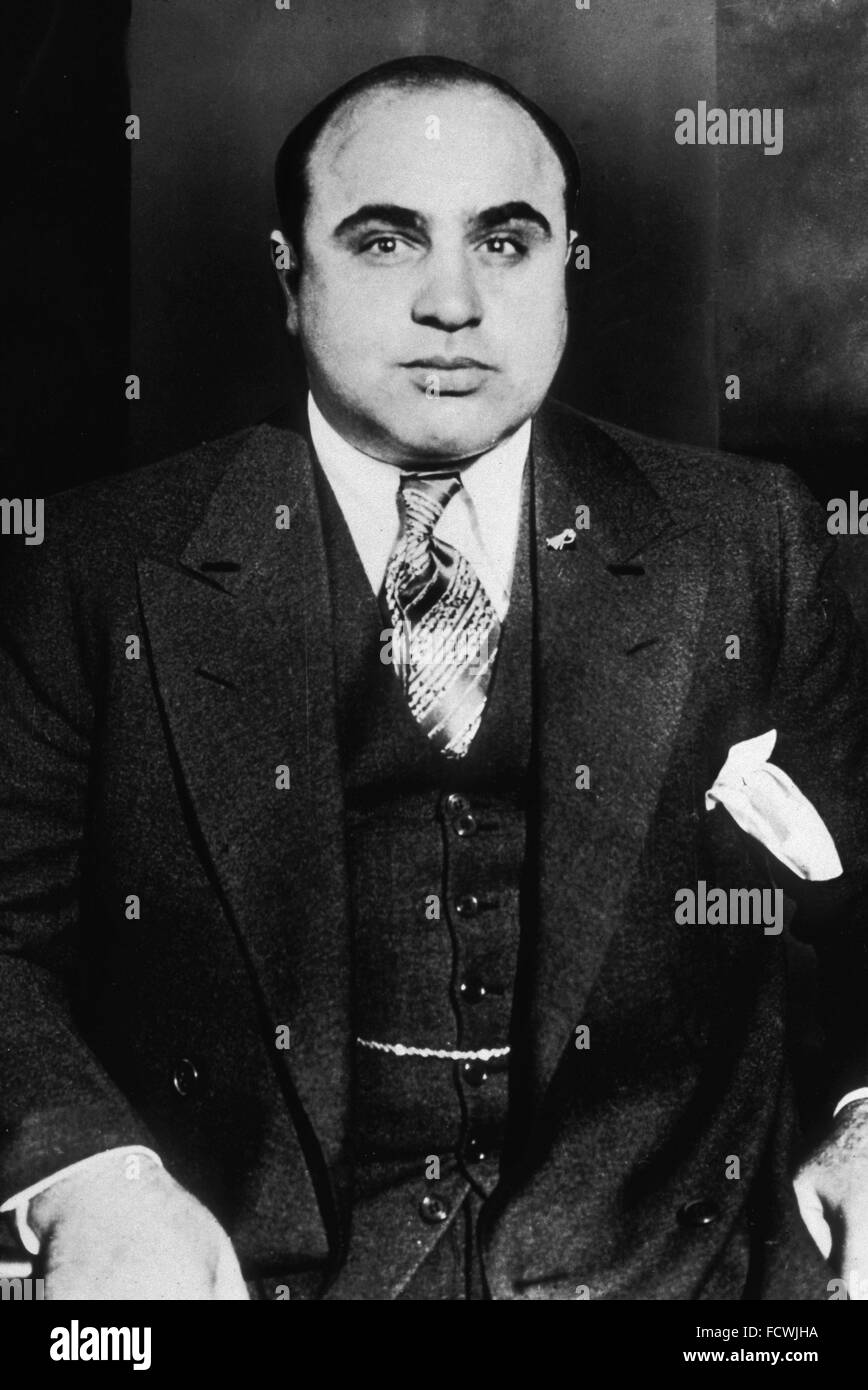 Al Capone, c.1930 Stockfoto