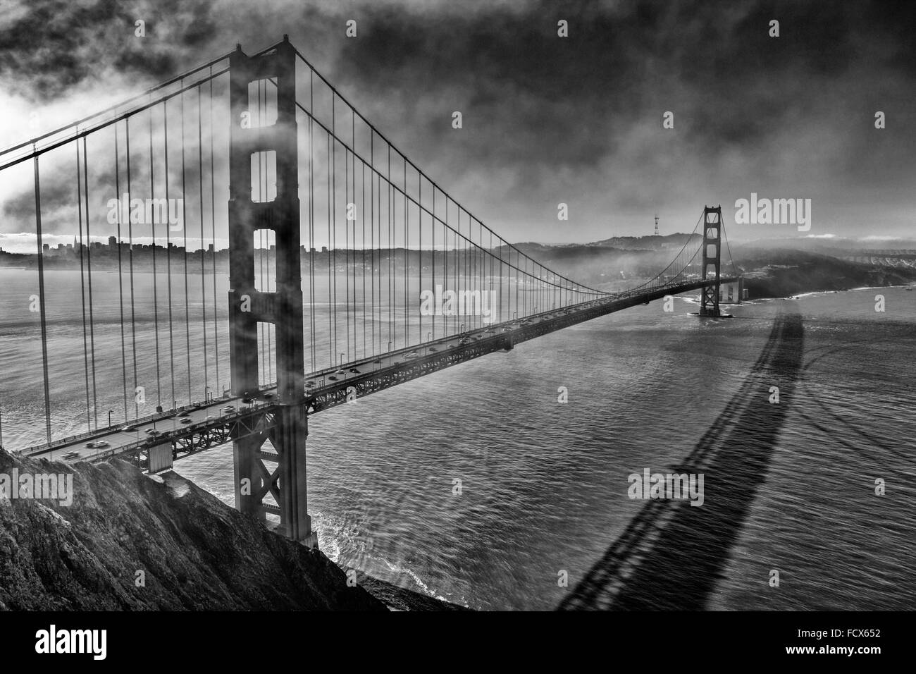 Golden Gate Bridge, Kalifornien, San Francisco Stockfoto