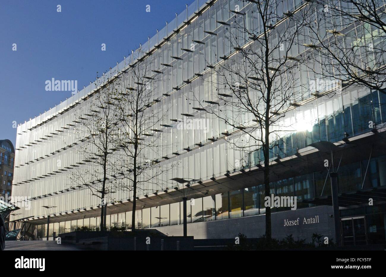 József Antall-Gebäude des Europäischen Parlaments in Brüssel in Brüssel (Bruxelles) 8. Januar 2016 Stockfoto