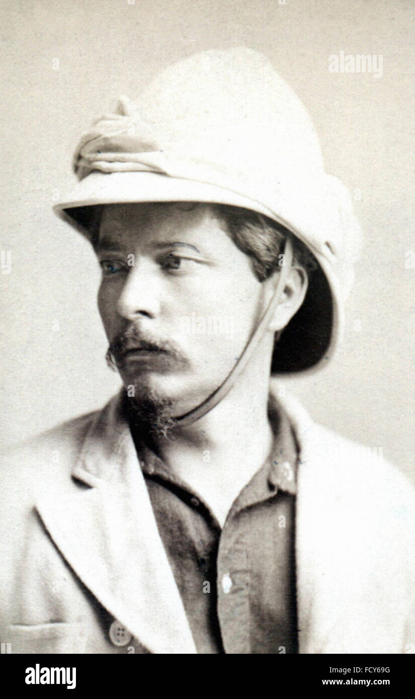 Porträt von Henry Morton Stanley 1841 1904 Explorer Stockfoto