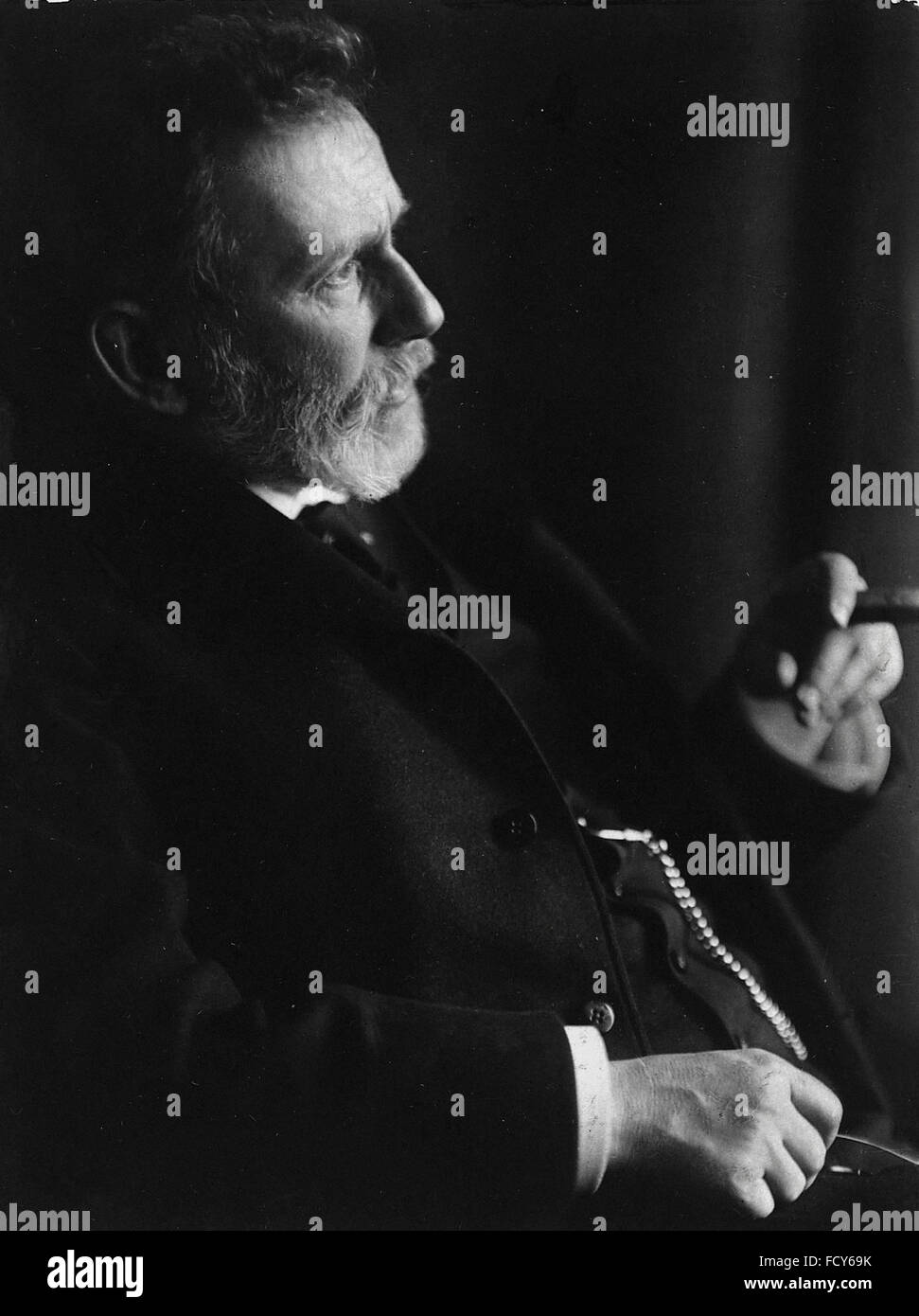 Porträt von Paul Ehrlich 1854 1915 Mediziner Stockfoto