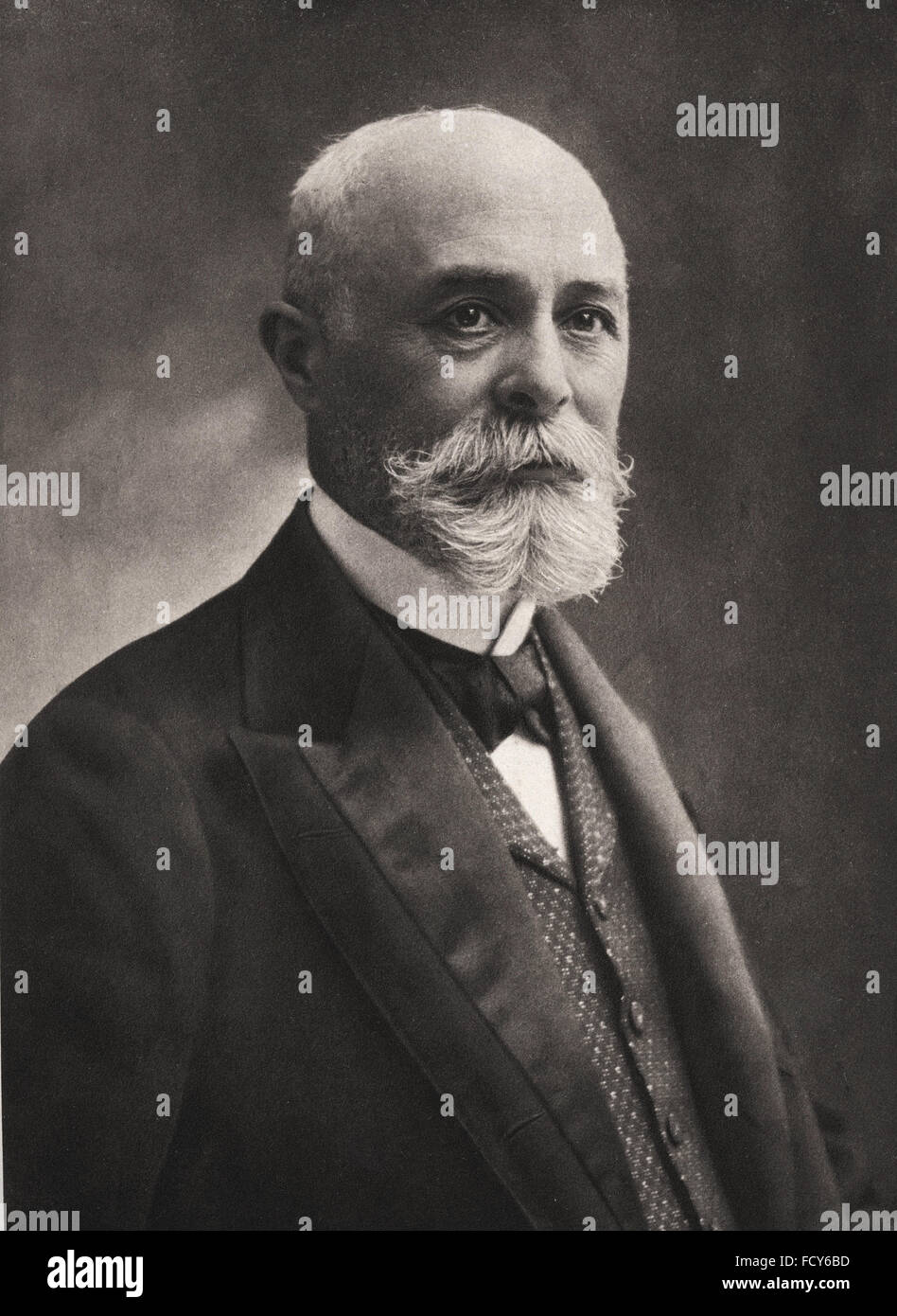 Porträt von Antoine Henri Becquerel 1852 1908 Physiker Stockfoto