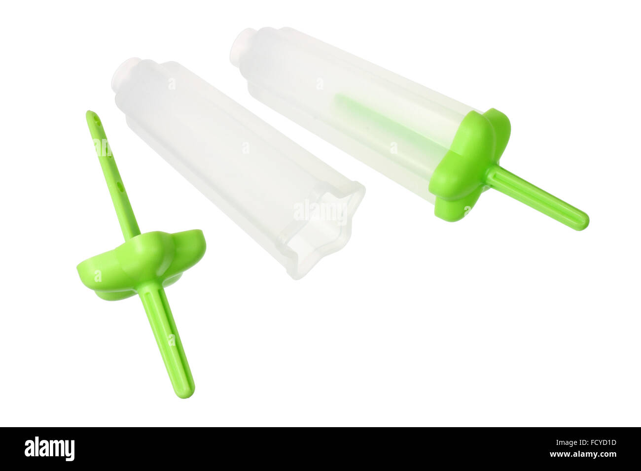 Eis am Stiel-Formen Stockfoto