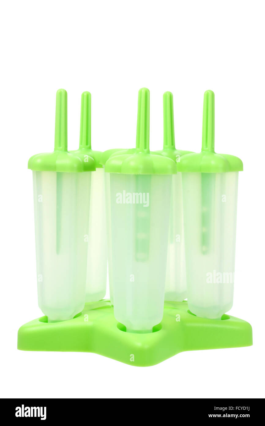 Eis am Stiel-Formen Stockfoto