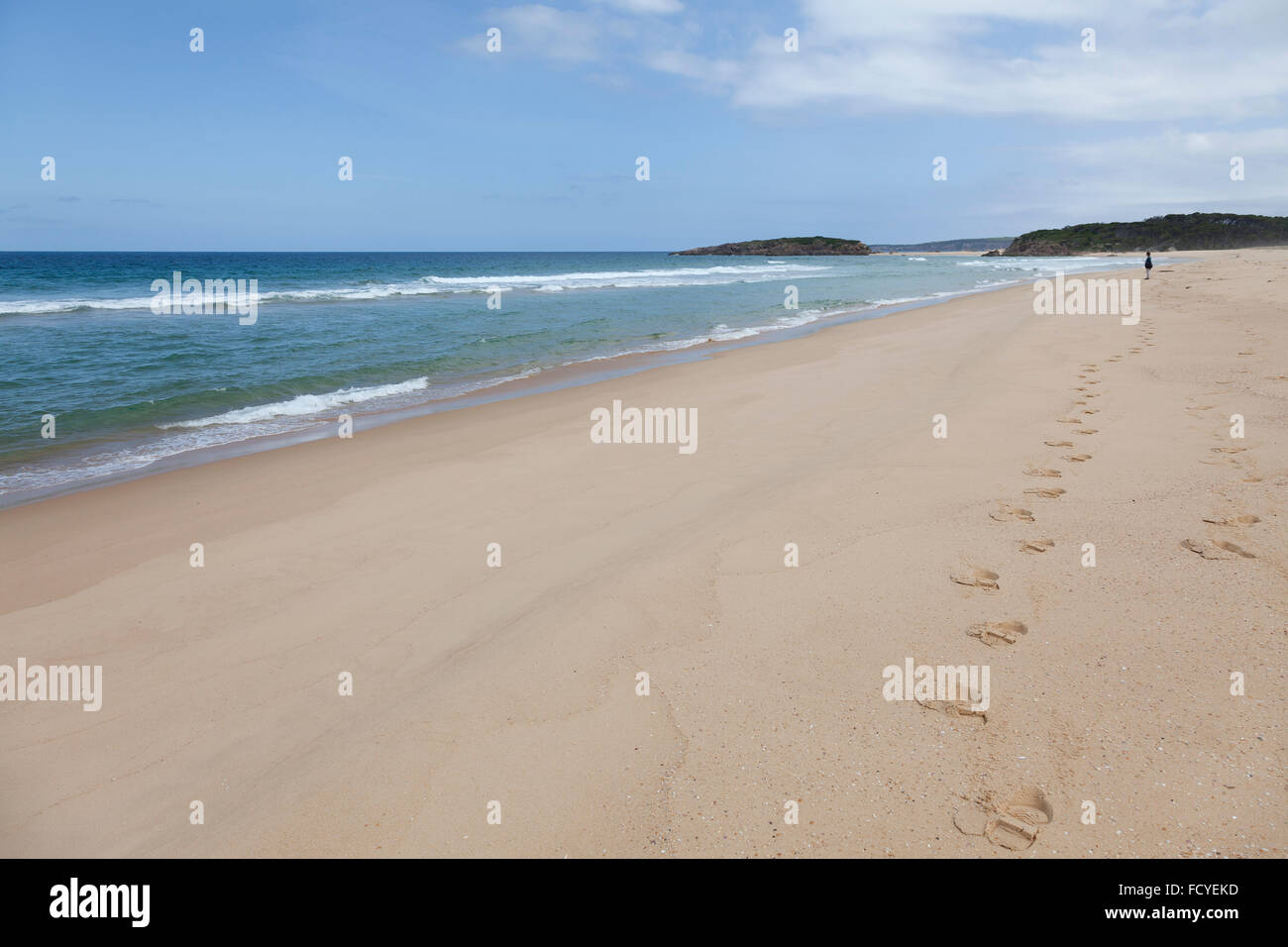 Strand am Einlass Dalrymple, Gippsland, Australien Stockfoto