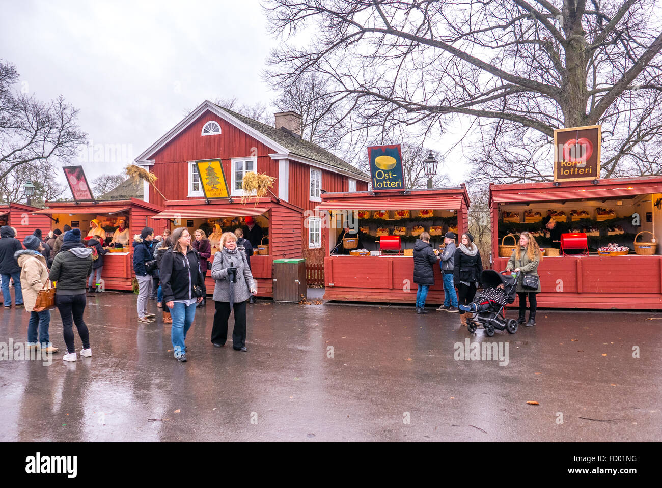 Skansen christmas market Fotos und Bildmaterial in hoher Auflösung