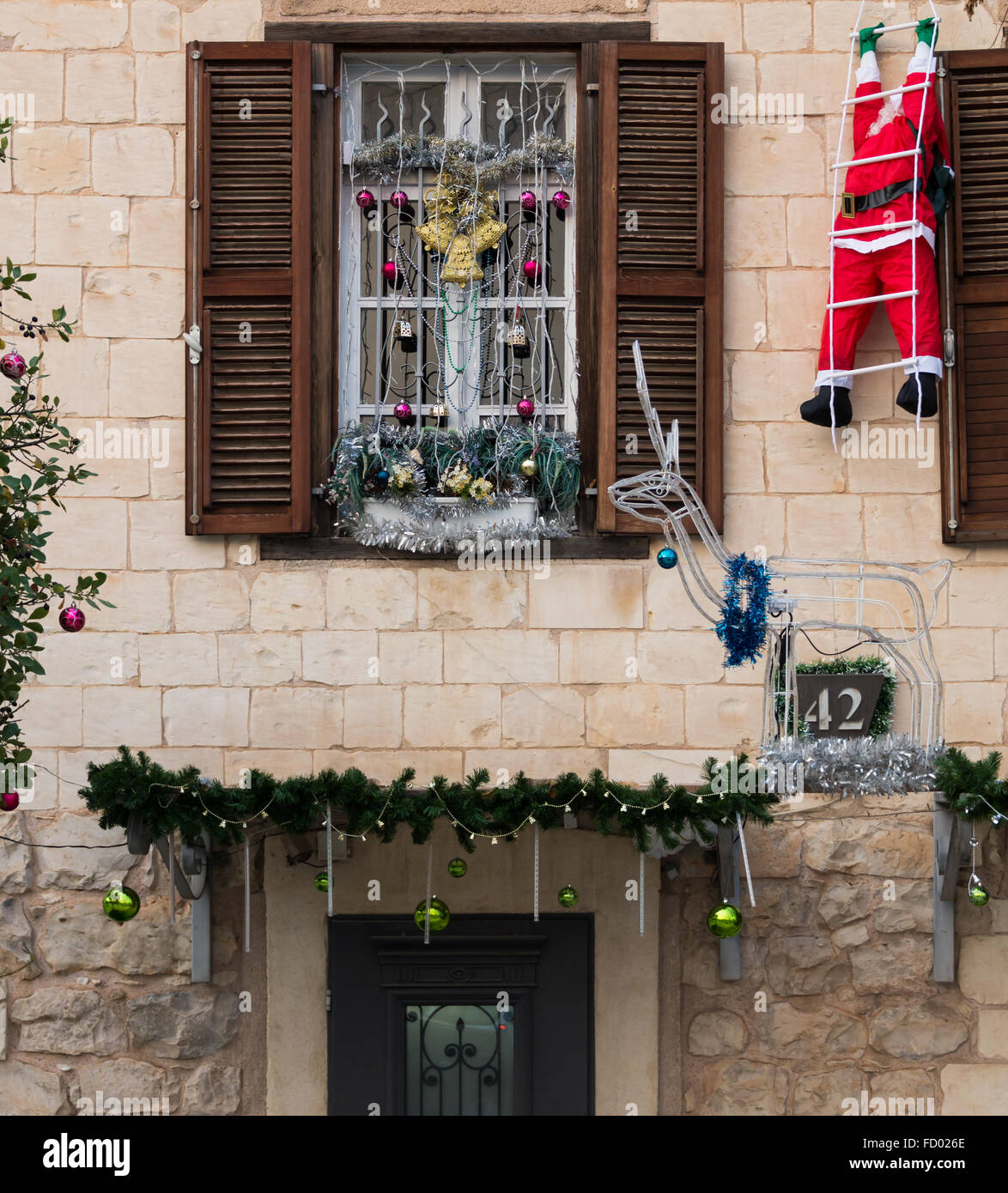 Der Urlaub Ferien feiern in Haifa, 2015 Stockfoto