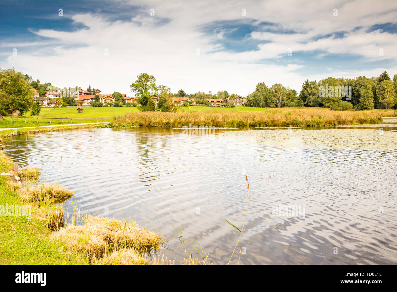 See Soier See in Bayern (Deutschland) Stockfoto