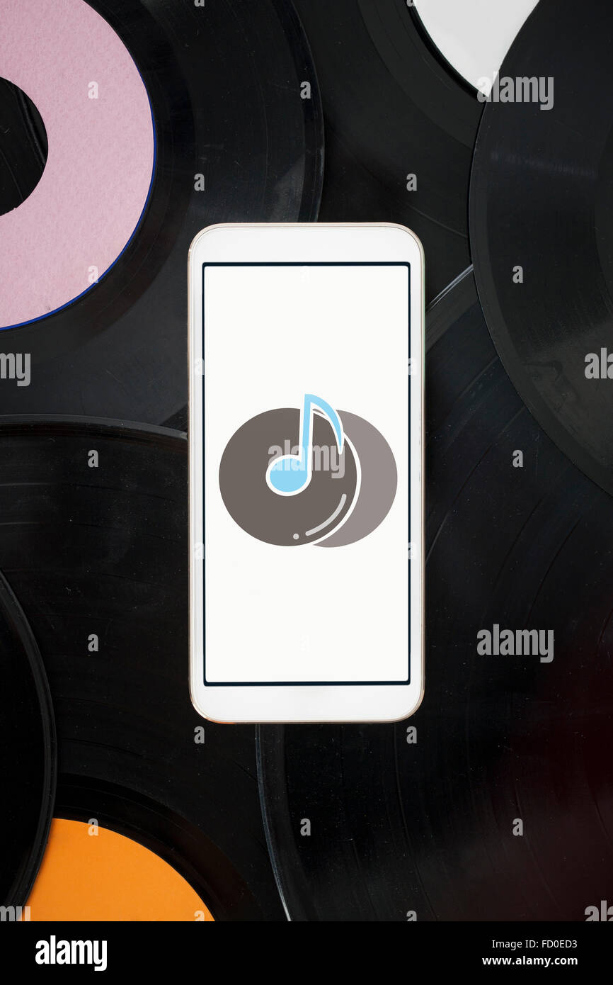 MP3-player Stockfoto