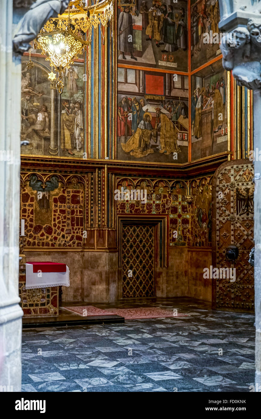 Altar der st wenzels kirche Fotos und Bildmaterial in hoher Auflösung