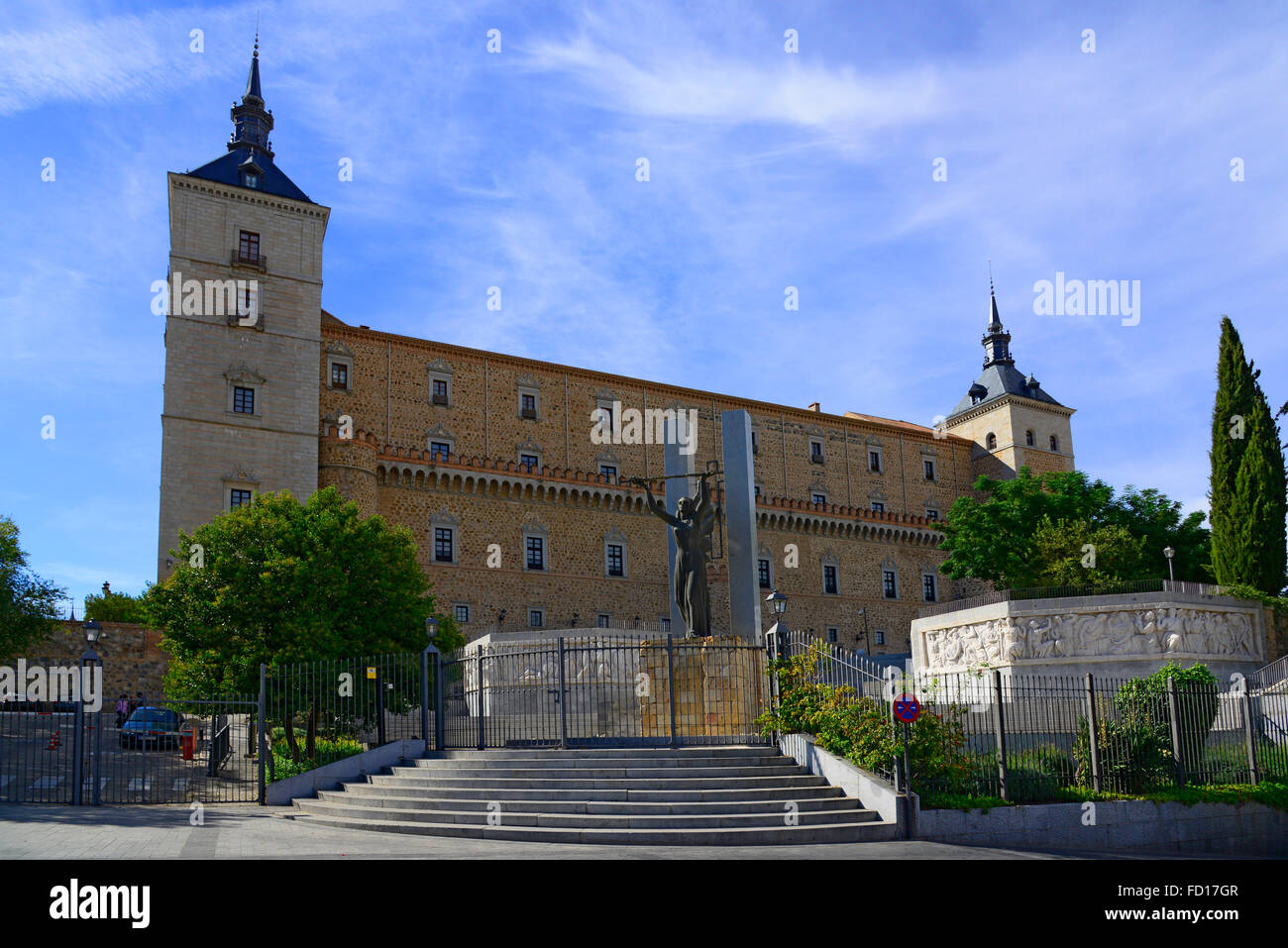 Museum Ejercito El Alcazar Toledo Spanien ES Stockfoto