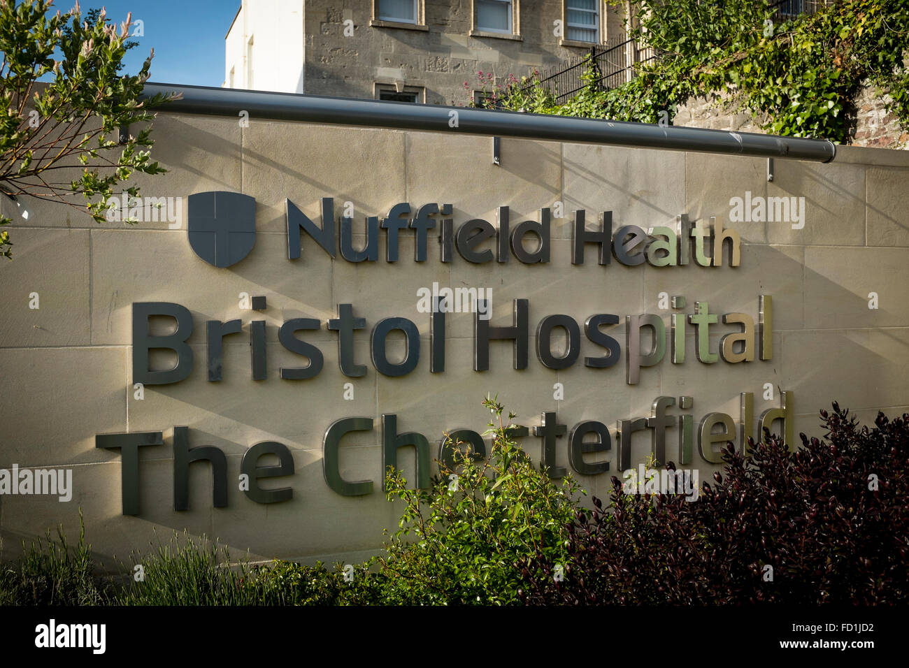 Nuffield Health Bristol Hospital Das Chesterfield Stockfotos und ...