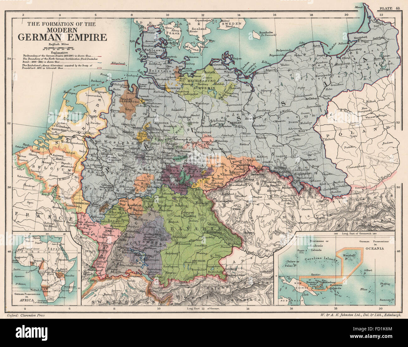 Germany Europe Africa Map Stockfotos & Germany Europe Africa Map Bilder
