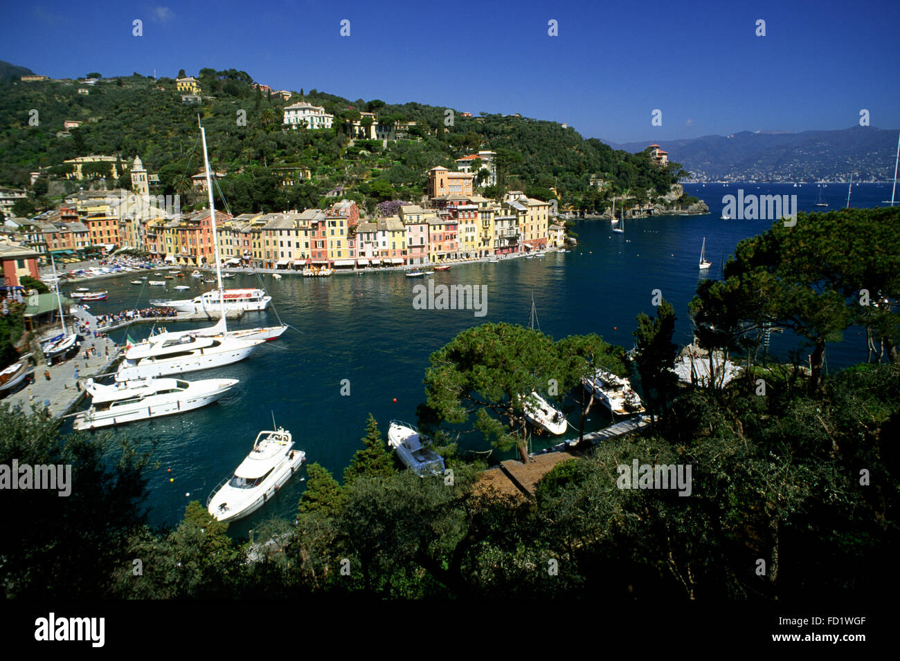 Italien, Ligurien, Riviera di Levante, Portofino Stockfoto