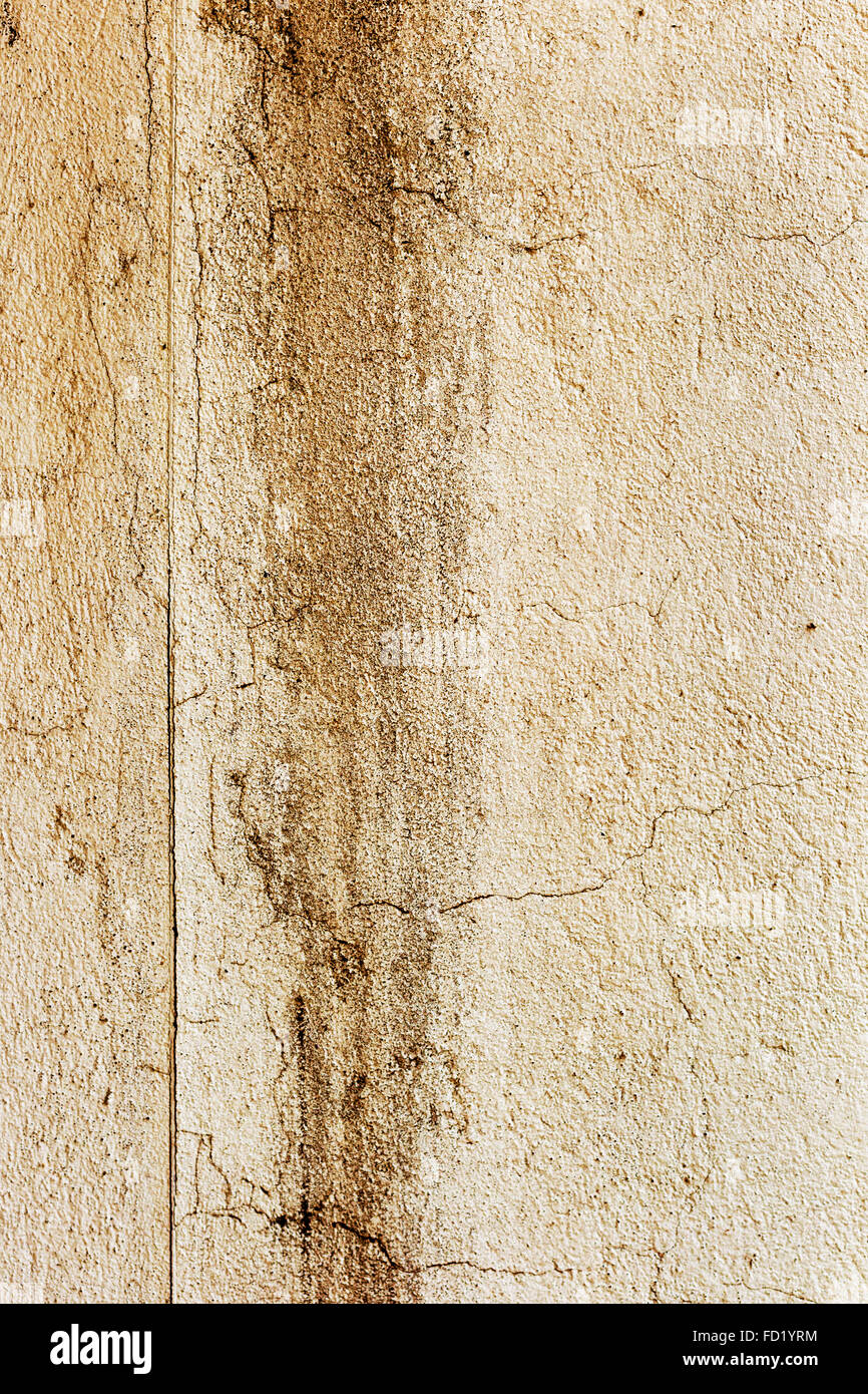 Abstrakte Beton, Risse und Kratzer überstanden. Landschaftsstil. Grunge Betonoberfläche. Große Hintergrund oder Textur. Stockfoto